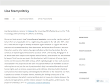 Tablet Screenshot of lisastampnitzky.com